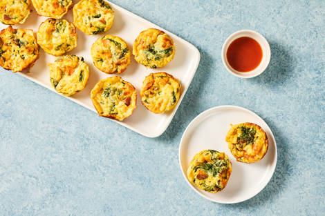 Make Ahead Breakfast Harvest Egg Bites