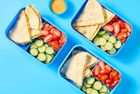 Kids’ Corny Cheesy Quesadillas