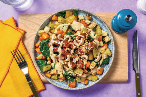 Sweet Chilli Chicken & Sesame Veggie Toss