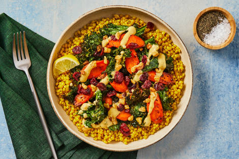 Vegan Maple Carrot Power Bowls
