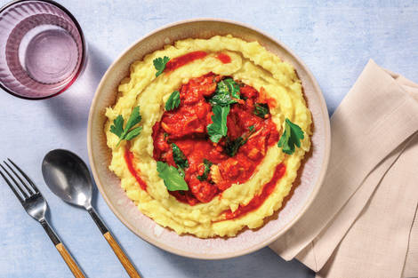 Hearty Chorizo, Leek & Tomato Stew