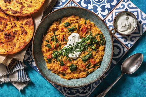 Coconut Lentil & Baby Broccoli Dhal