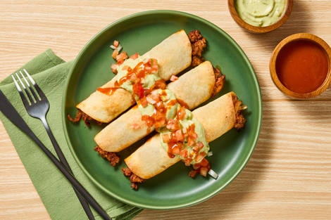 Fully Loaded Pork Taquitos