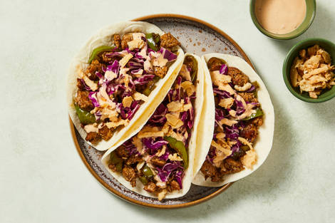 One-Pan Chicken Stir-Fry Tacos