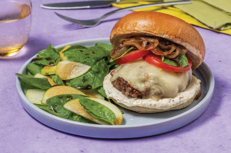 Nonna's Italian Beef Burgers