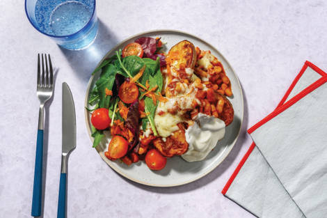 Cheat's Loaded Veggie Jacket Potatoes