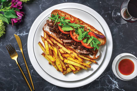 Venison Steak & Caramelised Onion Panini