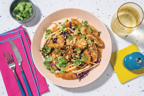 Quick Caribbean Chicken Strips & Coconut Sauce