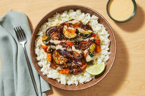 Honey Miso Chicken & ’Shroom Jumble