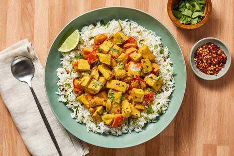 Vegan Thai Coconut Curry Tofu