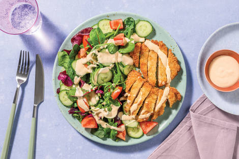 Smokey Kiwi-Spiced Pork Schnitzel