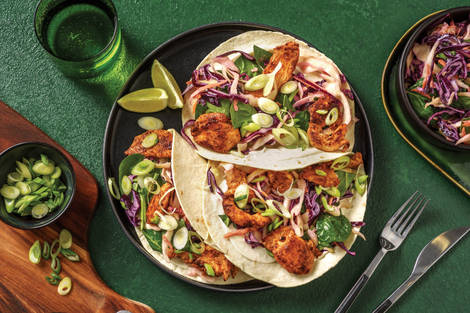 Double Tex-Mex Chicken Tacos