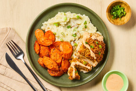 Crispy Kickin’ Cayenne Chicken Cutlets