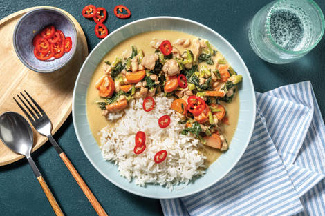 Quick Double Coconut & Lemongrass Chicken