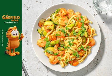 Warming Sticky Double Ginger Prawn Stir-Fry