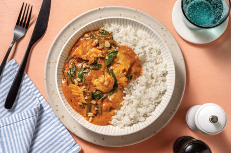 Quick Hoki & Veggie Bengali Curry