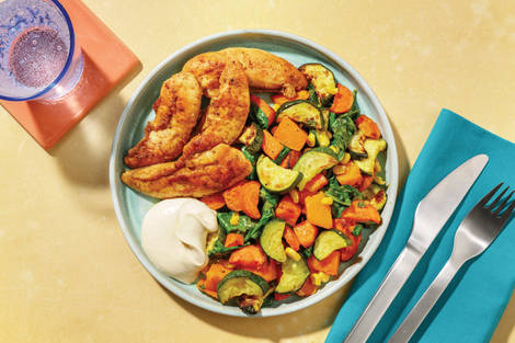 Mexican-Spiced Beef Rump & Pre-Cut Veggies