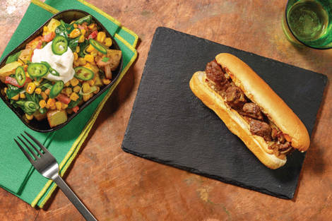 Philly-Style Beef & Cheese Subs