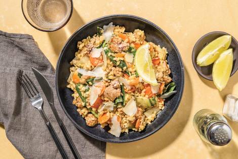 HelloHero: Chicken & Spinach Risotto