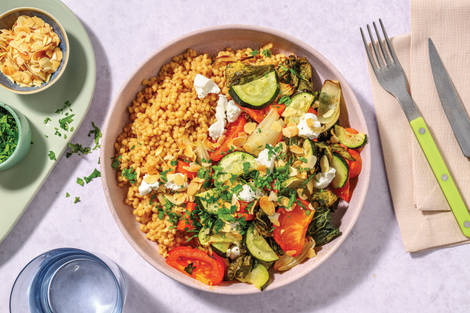 Rustic Roasted Veg & Pearl Couscous