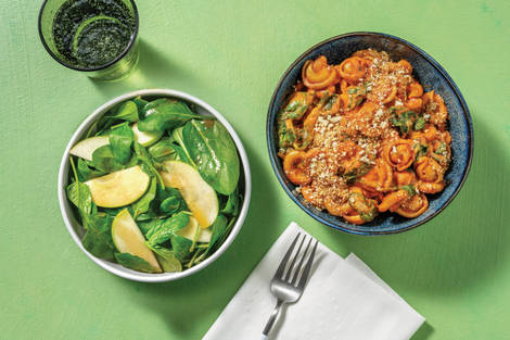 Quick Saucy Chicken & Bacon Orecchiette