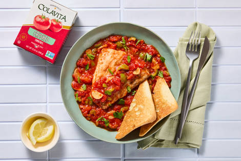 Abruzzo-Style Roasted Tomato Barramundi