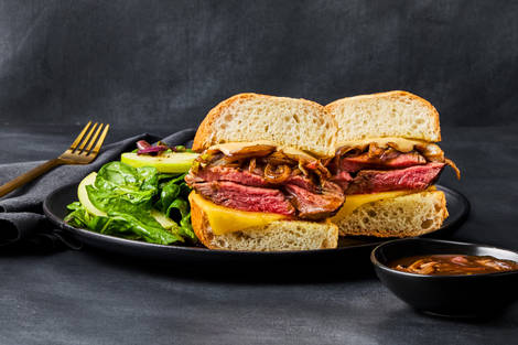 Beef Tenderloin & Gouda Sandos