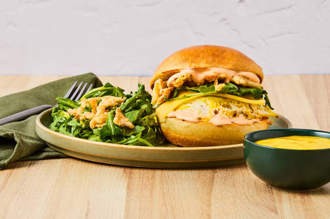 Gouda-Ful Egg & Crispy Onion Sammies