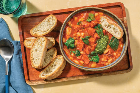 One-Pot Chicken & Cannellini Bean Soup