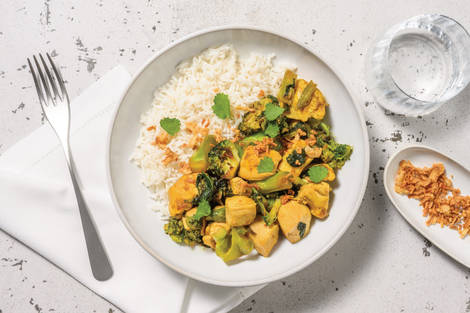 Quick Hawker-Style Chicken & Veggie Stir-Fry