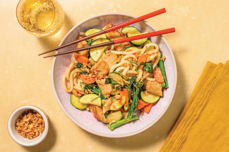 Lemongrass Plant-Based Chick'n Noodles