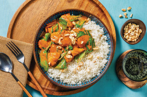 Easy Double Indian Chicken & Veggie Curry