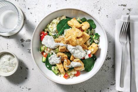 Honey Beef Rump & Pearl Couscous Bowl
