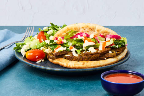 Middle Eastern Steak Pita Wraps