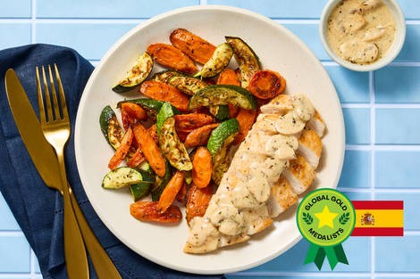 Spain’s Creamy Steak & Mushrooms