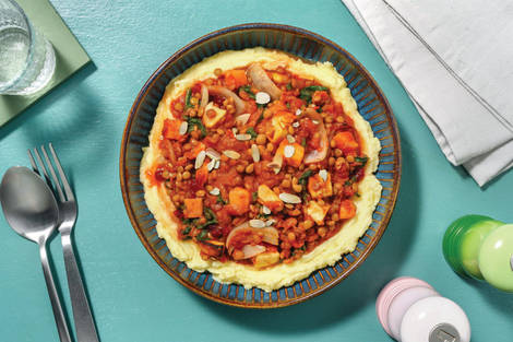 Moroccan Lentil & Veggie Stew