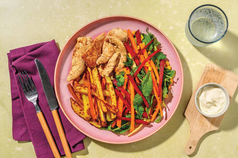 Mexican Chicken & Veggie Fries