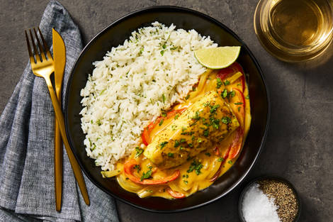 Cobia with Thai-Style Coconut Curry
