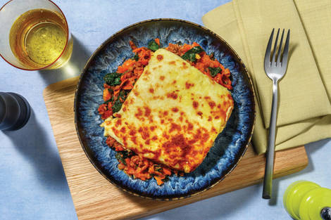 American-Style Beef & Cheesy Mash Pie