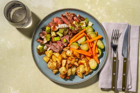 Chicken Steak & Twice-Cooked Potatoes