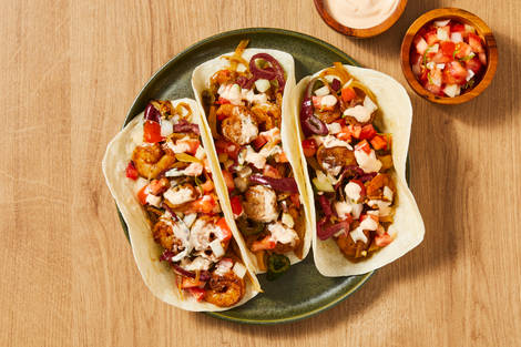 Southwest Shrimp Tacos
