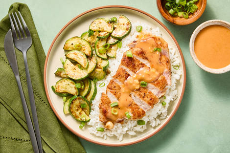 Creamy Red Pepper Pork Chops