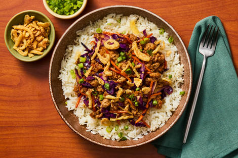 Sweet Chili Turkey & Cabbage Stir-Fry