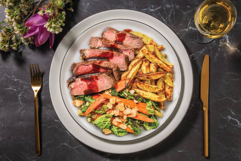 Porterhouse Steak & Red Wine Jus