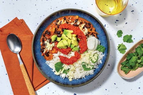 Mexican-Style Black Bean Burrito Bowl
