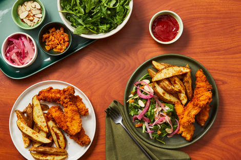 Crispy Chicken Tender Bar