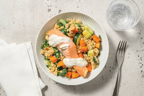 Baked Chicken & Pearl Couscous