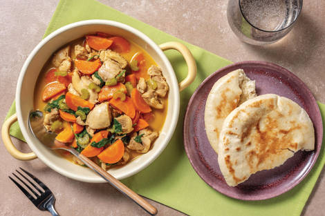 HelloHero: Coconut Chicken & Veg Curry