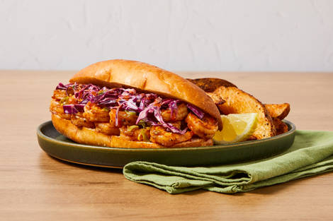 Warm Buttered Shrimp Rolls