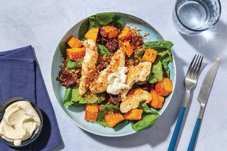 Herby Double Chicken & Almond Crumb Sprinkle